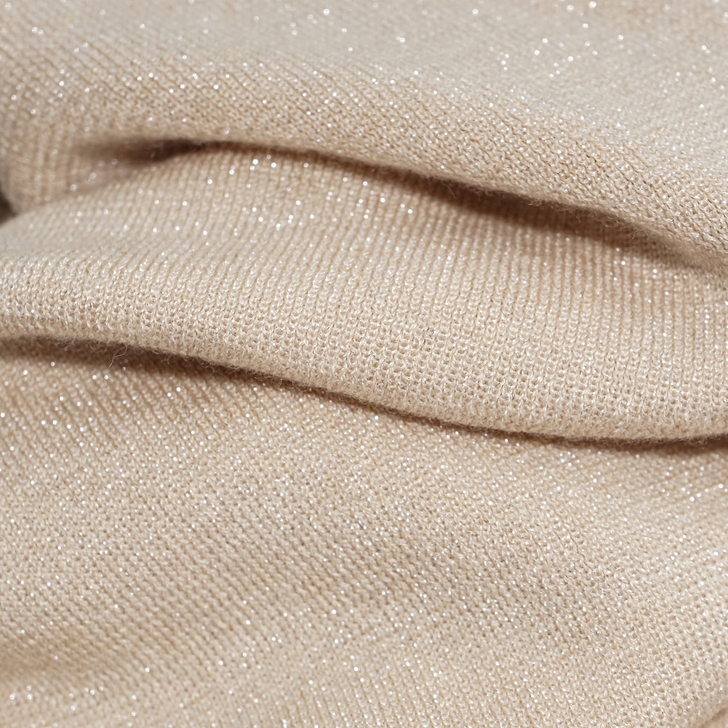 "Summer Diary" 涼感三醋酸喀什米爾針織披肩—Beige