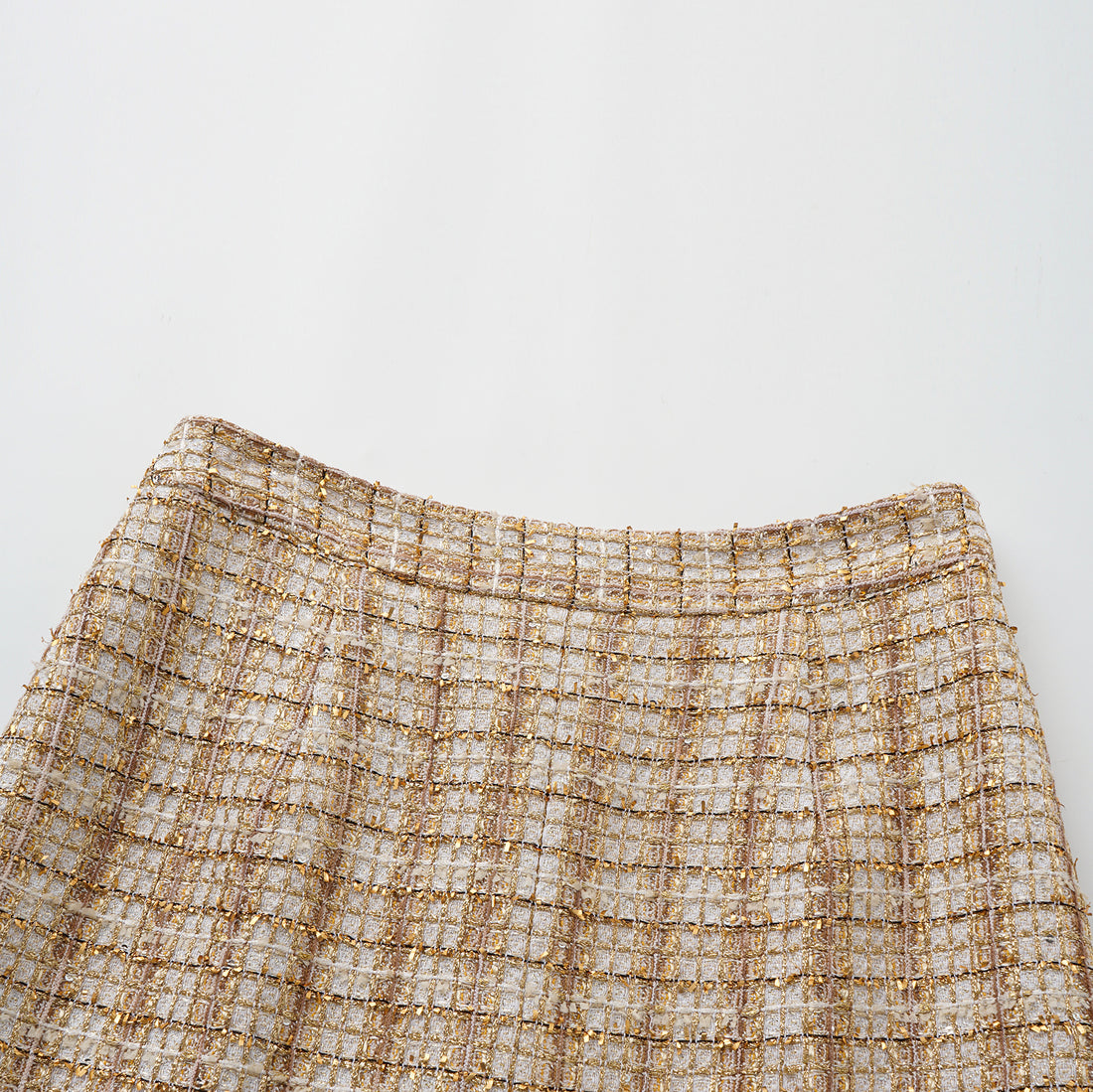 "Sloane Ave." 法國頂級縷金工藝花呢及膝褲裙—Versailles Chanson凡爾賽香頌
