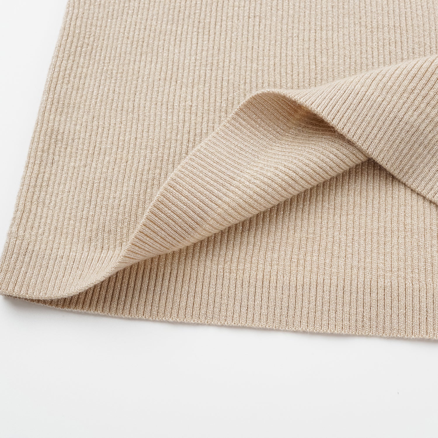 "Summer Diary" 涼感三醋酸喀什米爾針織背心—Beige