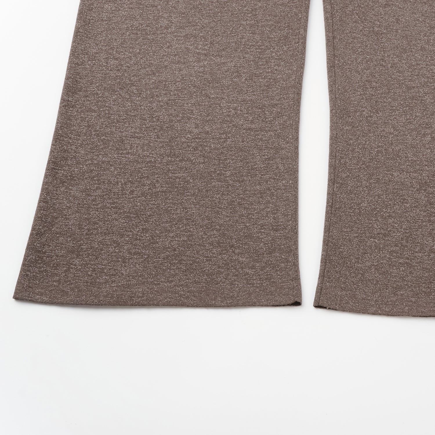 "Summer Diary" 涼感三醋酸喀什米爾針織長褲—Mocca