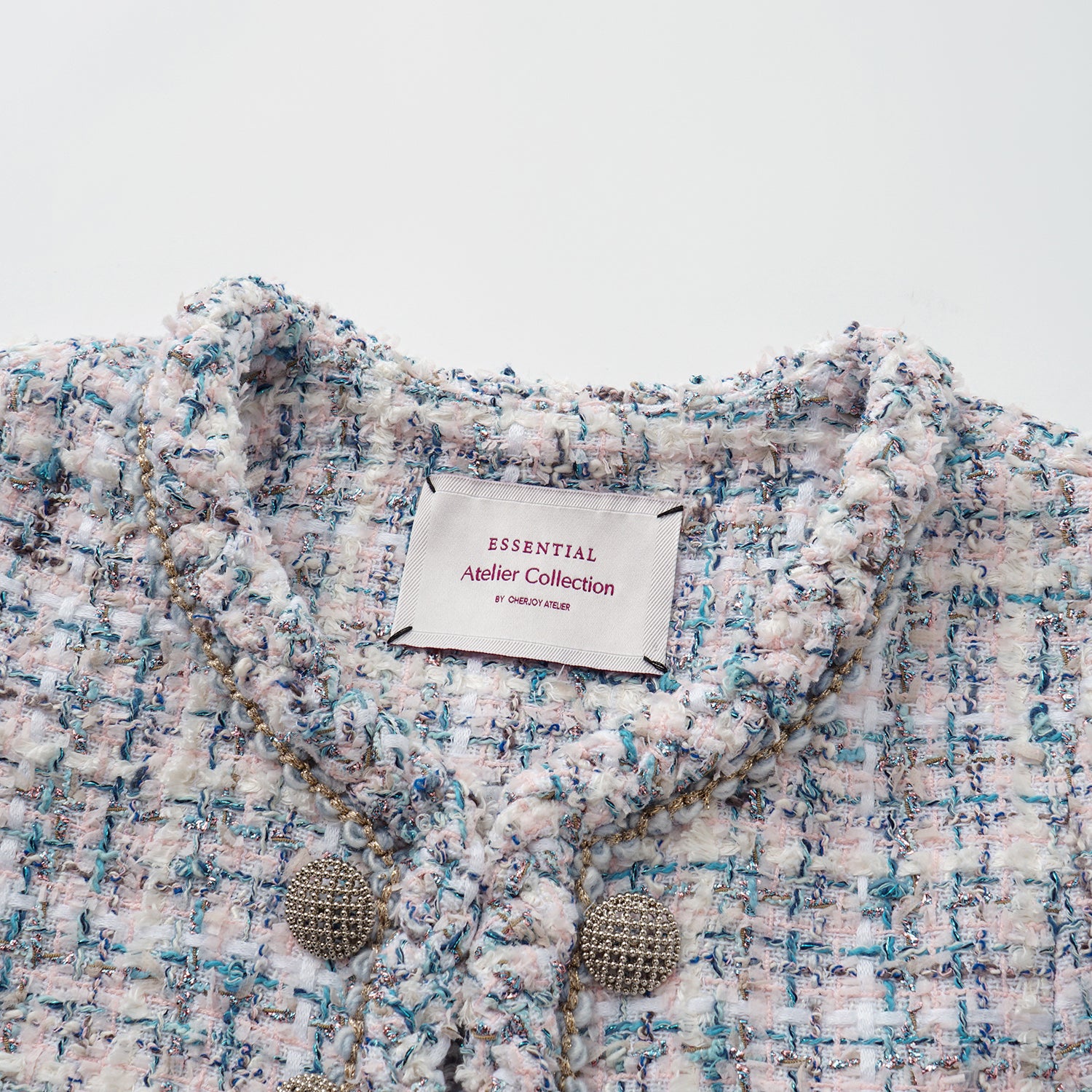 "Arcade of CherJoy Atelier."法國經典織藝高級訂製立體剪裁外套—Southbank Muse南岸畫廊