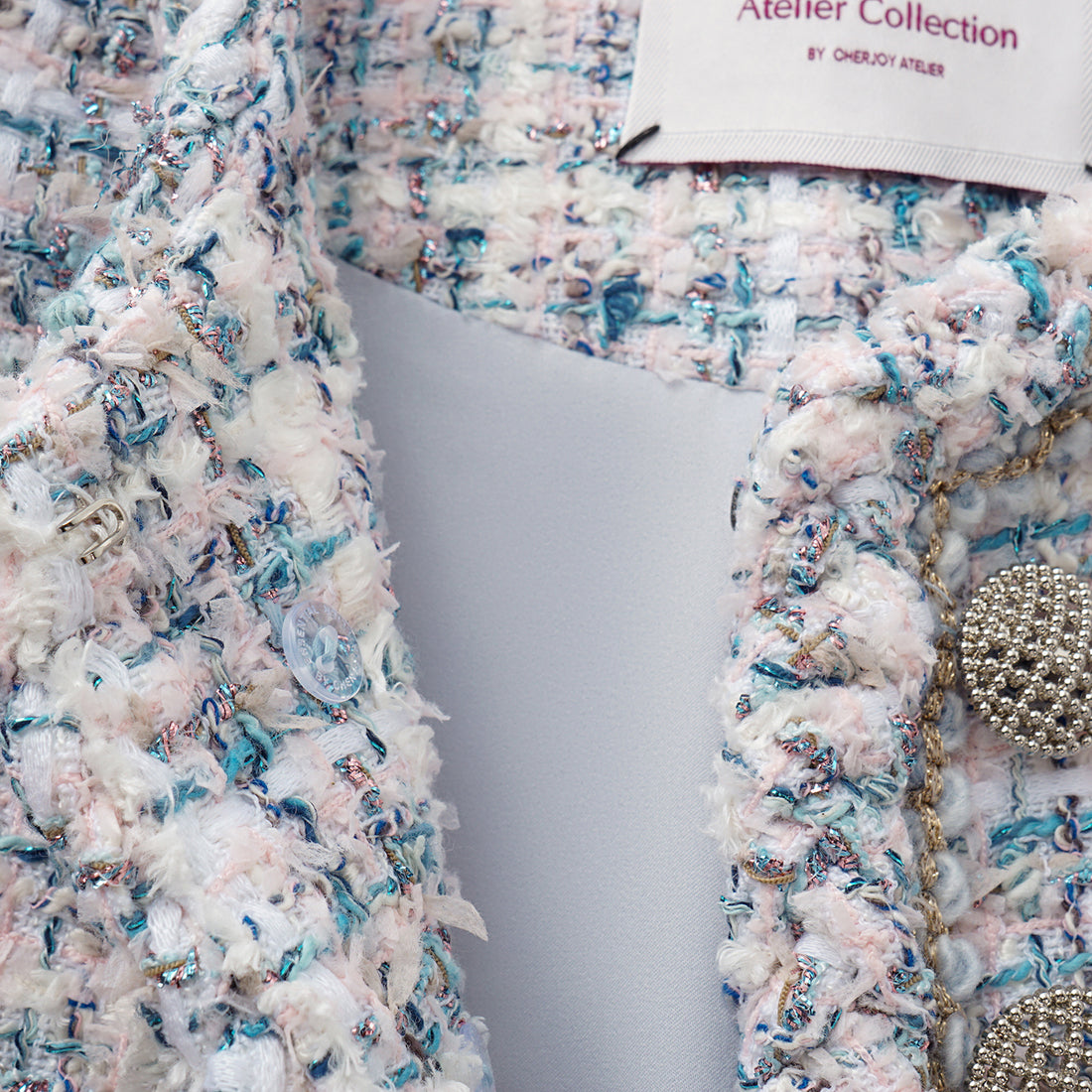 "Arcade of CherJoy Atelier."法國經典織藝高級訂製立體剪裁外套—Southbank Muse南岸畫廊