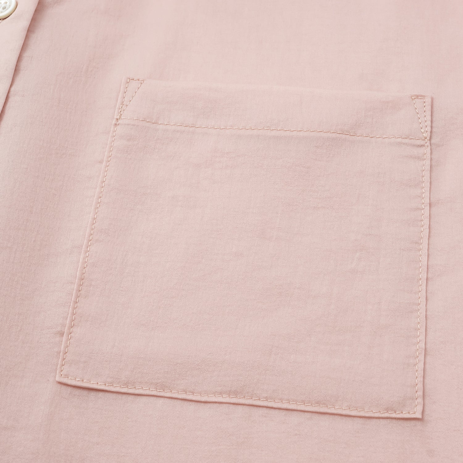 “知性時刻” 天絲緞面雪紡Oversized襯衫—薔薇粉