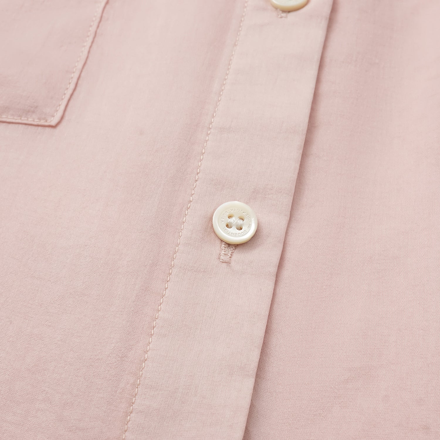 “知性時刻” 天絲緞面雪紡Oversized襯衫—薔薇粉