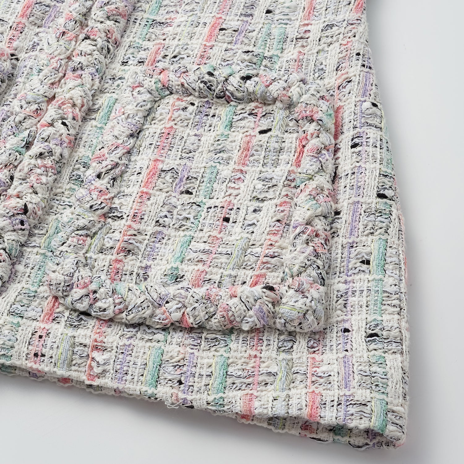 "Arcade of CherJoy Atelier." 法國夏日輕薄花呢高級訂製立體剪裁外套