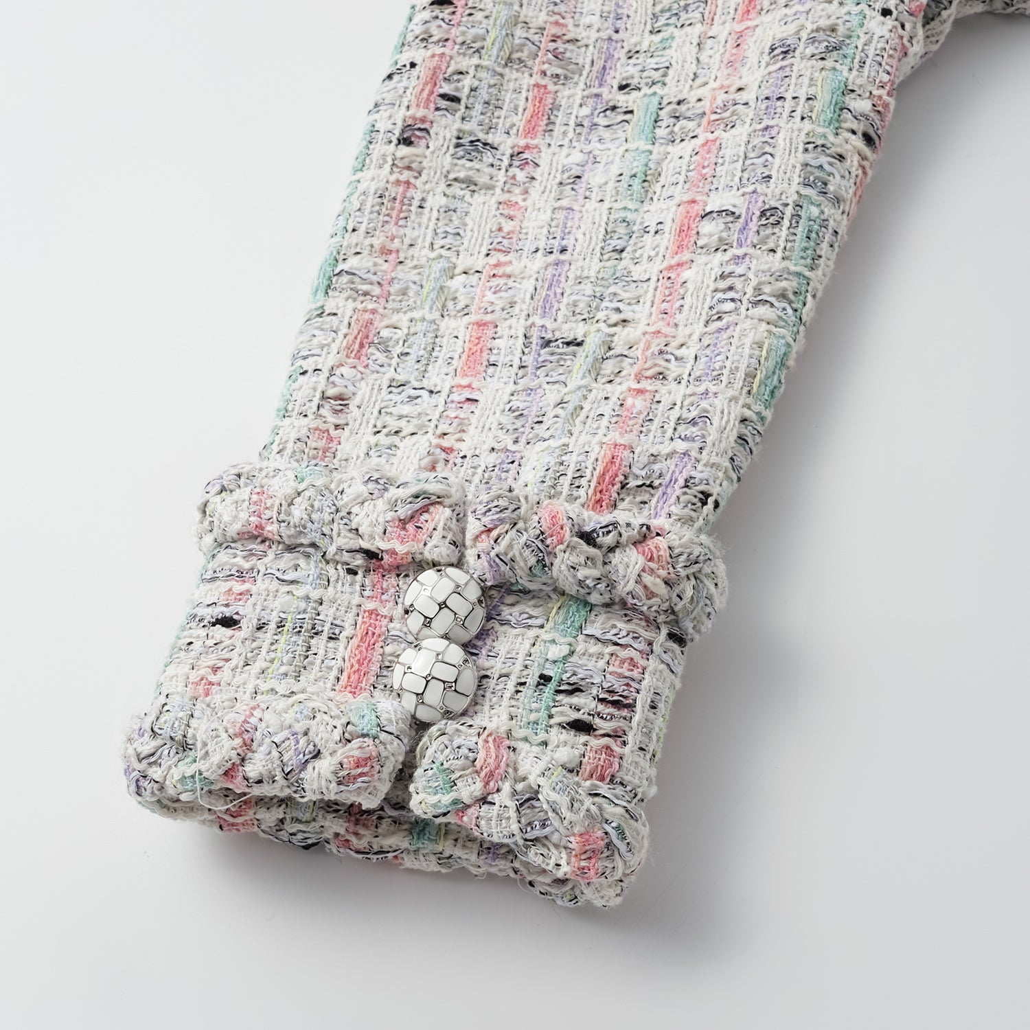 "Arcade of CherJoy Atelier." 法國夏日輕薄花呢高級訂製立體剪裁外套