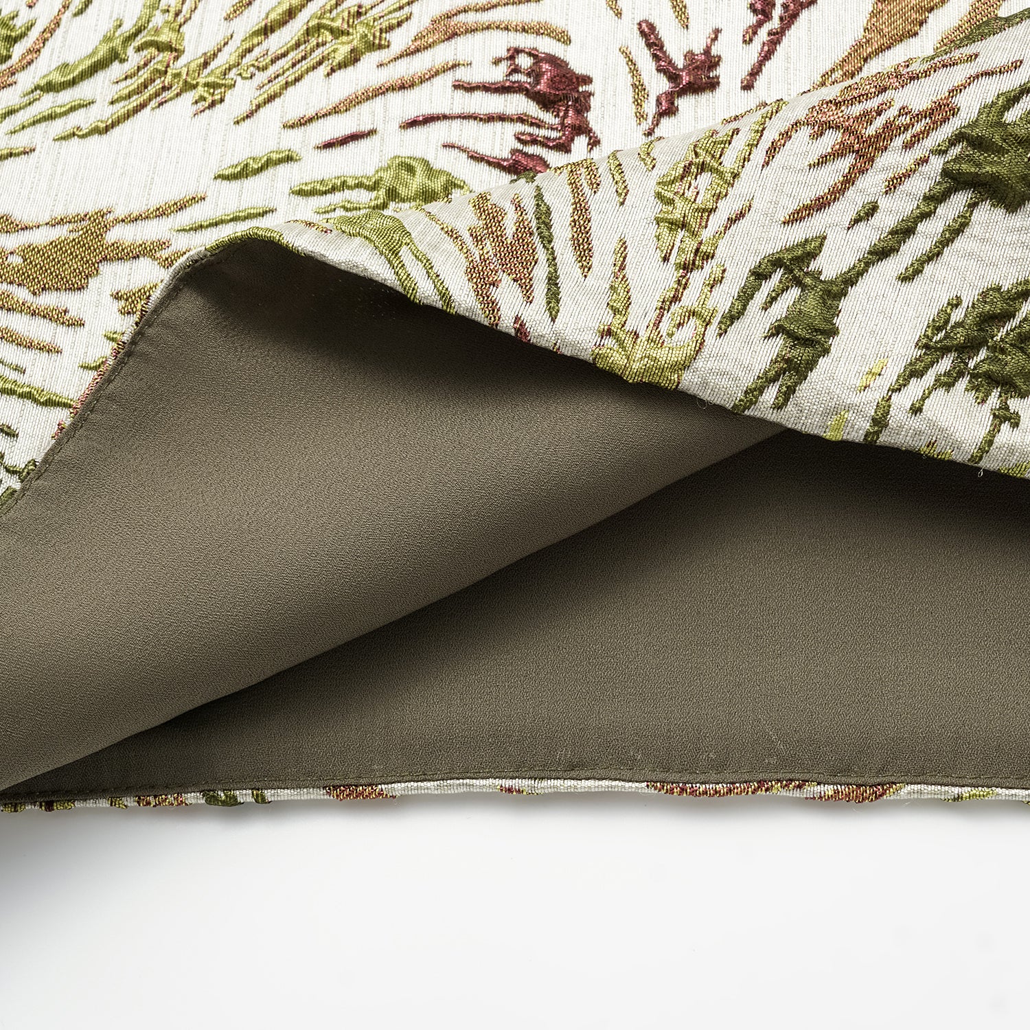 "Imperial Garden Teatime" 義大利提花輕國風拼接背心—春風綠旅