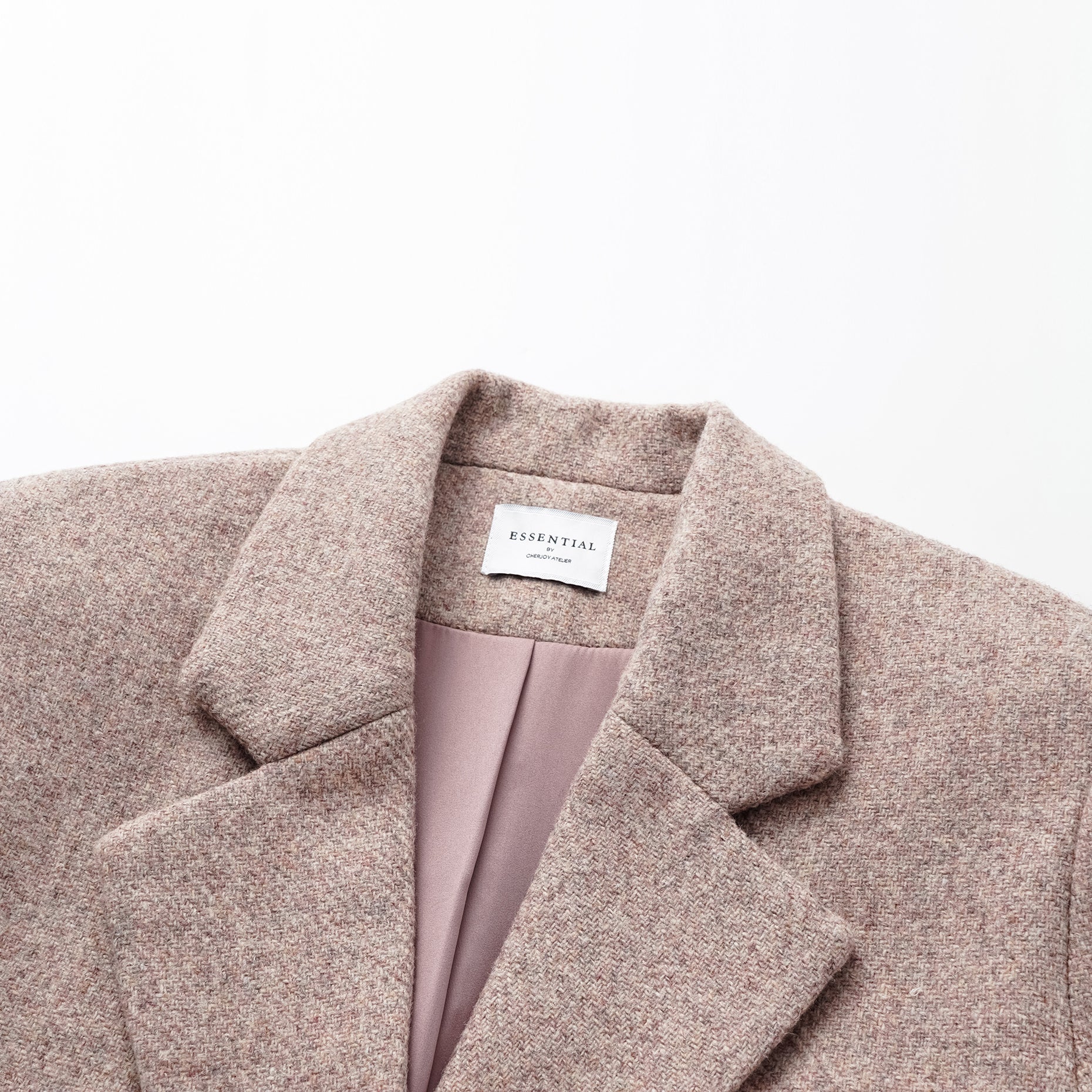 "Westminster Weekdays" 澳洲羊毛毛料西裝外套—粉紫