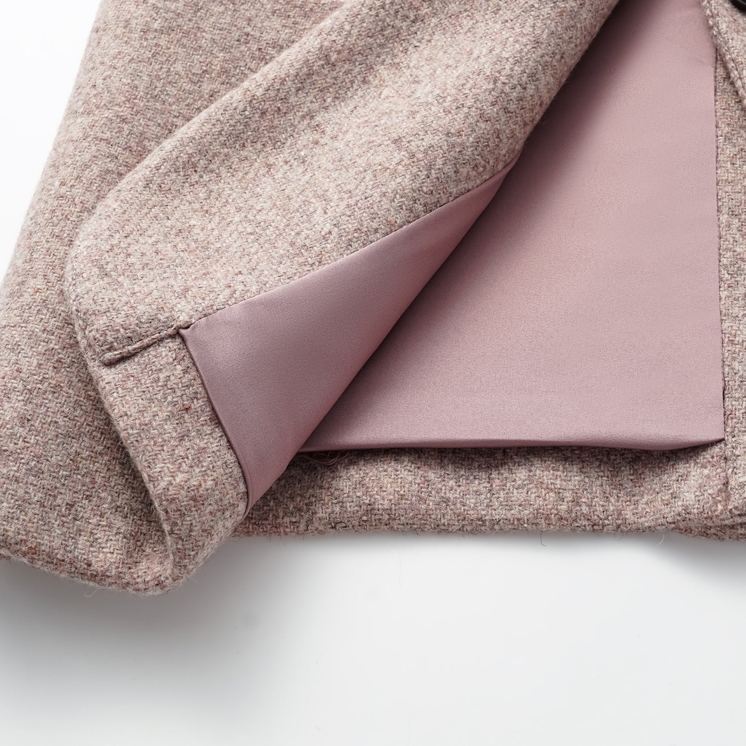 "Westminster Weekdays" 澳洲羊毛毛料西裝外套—粉紫