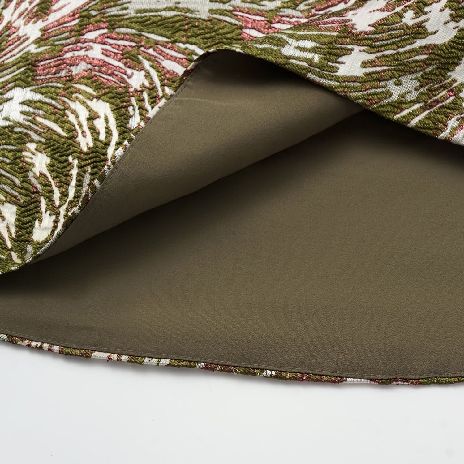 "Imperial Garden Teatime" 義大利提花輕國風拼接背心—春游致興