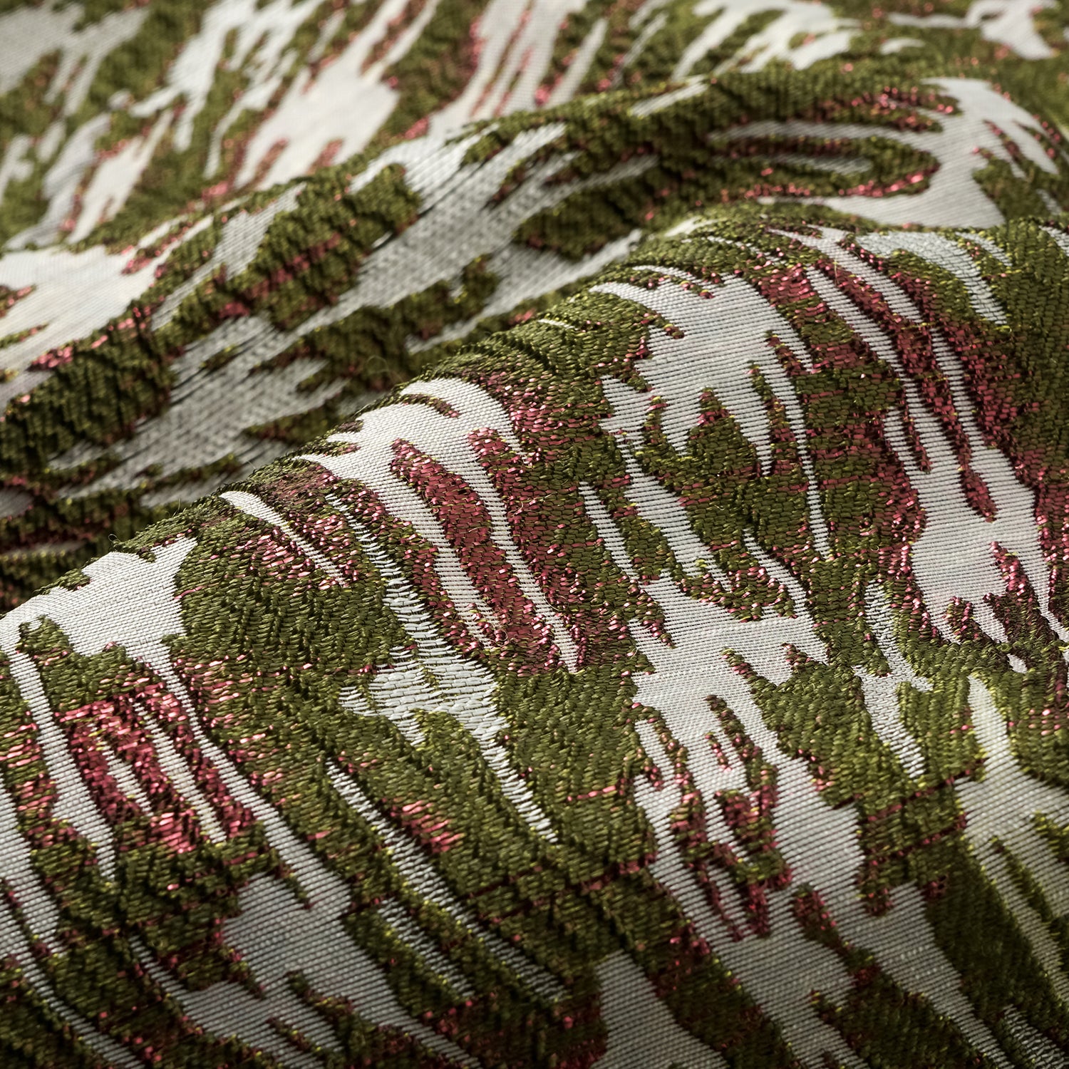 "Imperial Garden Teatime" 義大利提花輕國風拼接背心—春游致興