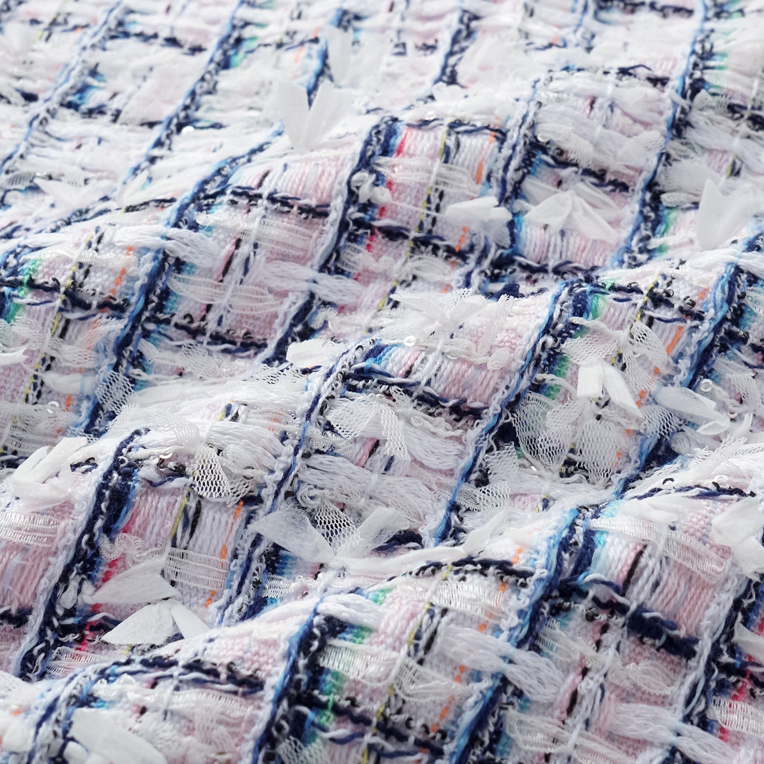 “Weekend at Monaco” 法國輕薄花呢Oversized馬甲背心—Rosewood Path藍岸薔薇