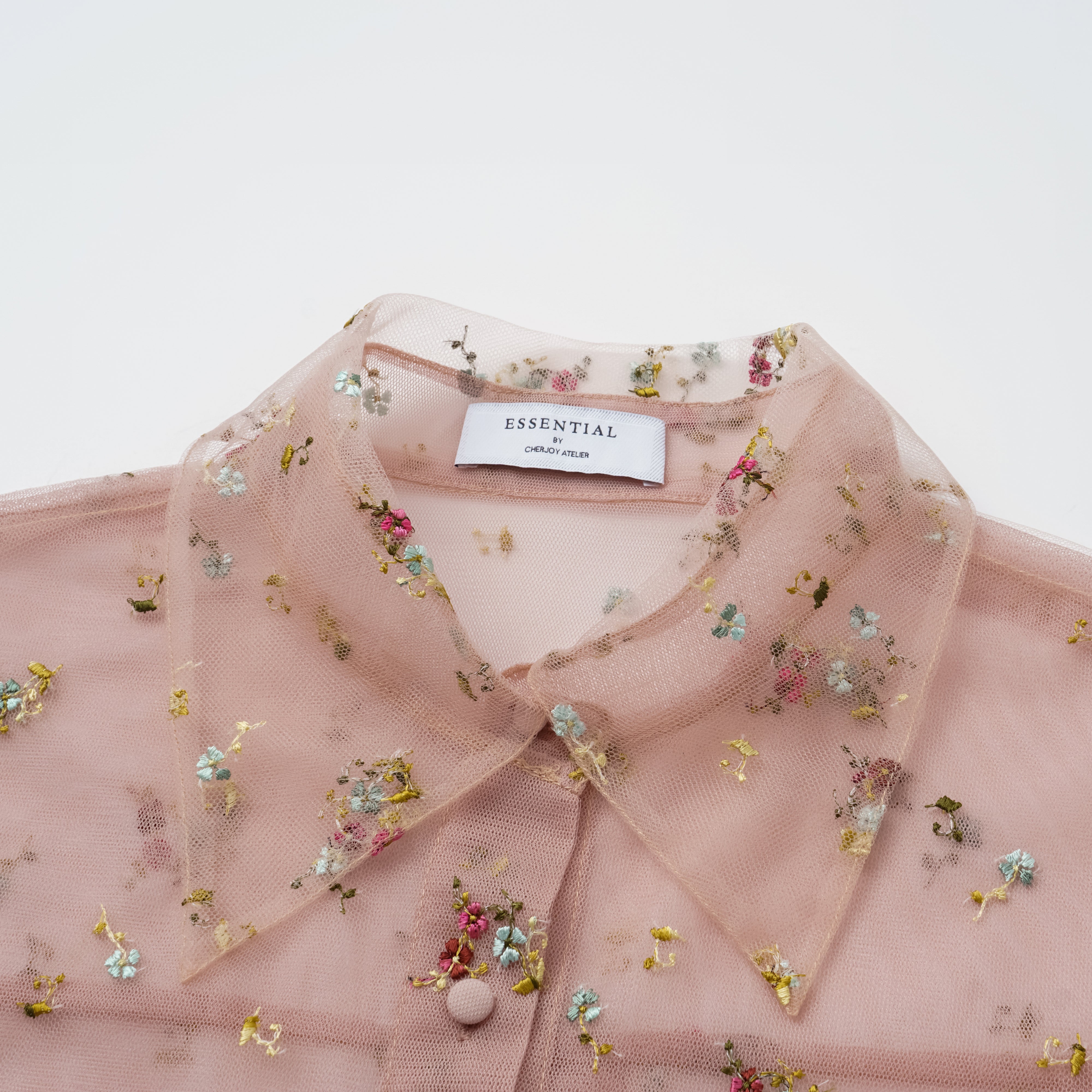 “Quiet Mastery” 法國頂級刺繡襯衫—花間游