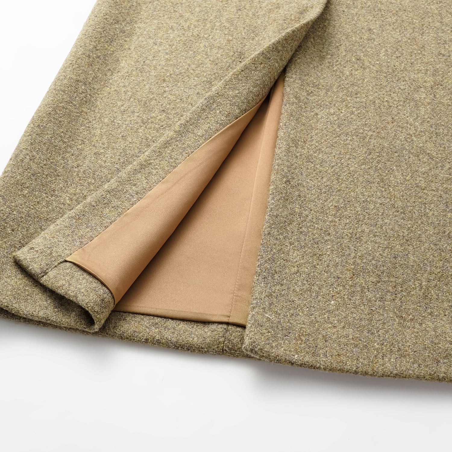 "Westminster Weekdays" 澳洲羊毛毛料鉛筆裙—開心果綠