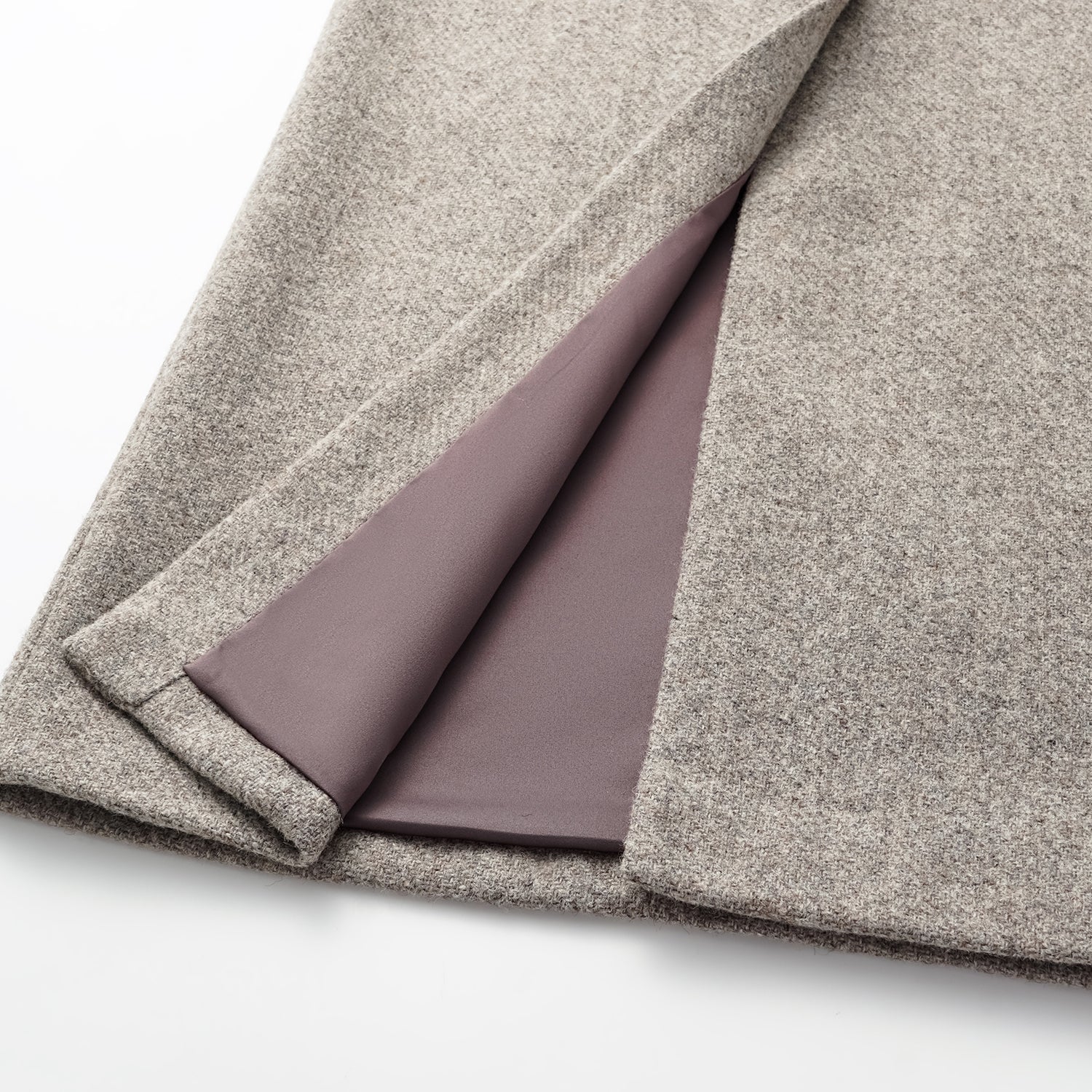 "Westminster Weekdays" 澳洲羊毛毛料鉛筆裙—灰