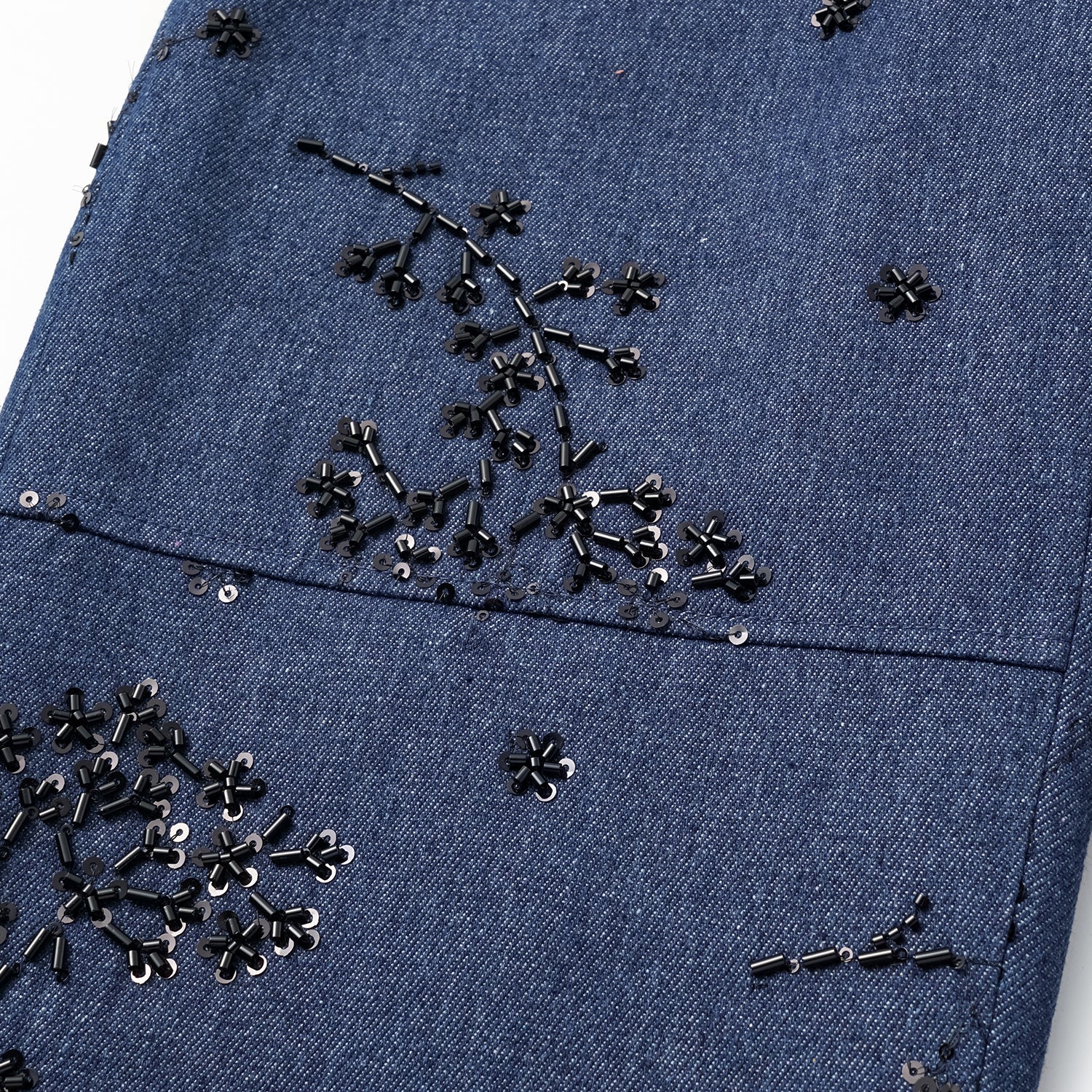 “春意” 義大利珠繡九分褲