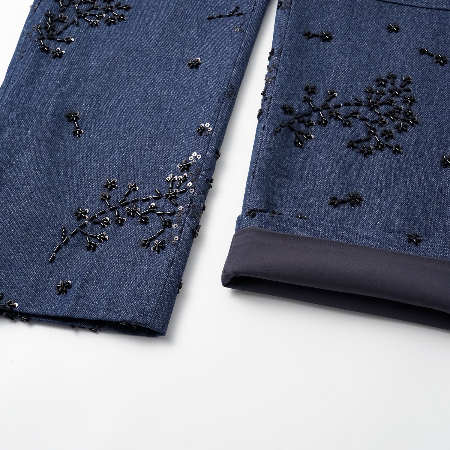 “春意” 義大利珠繡九分褲