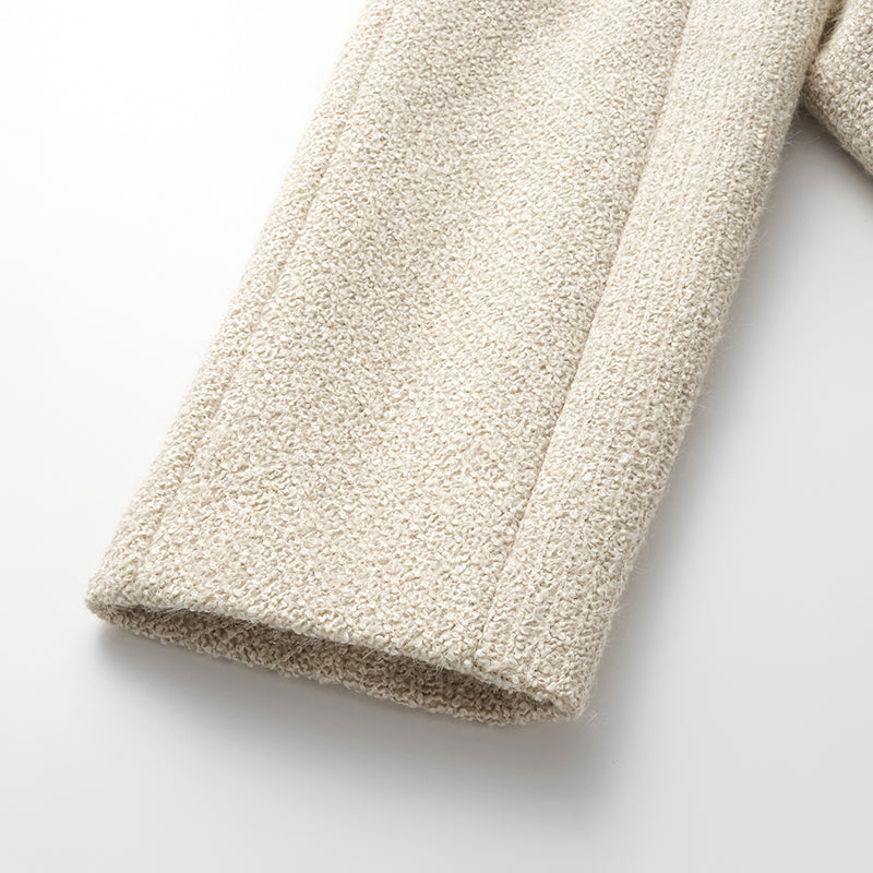 "Chelsea Citywalk." 花呢Oversized外套—Lunar Serenade