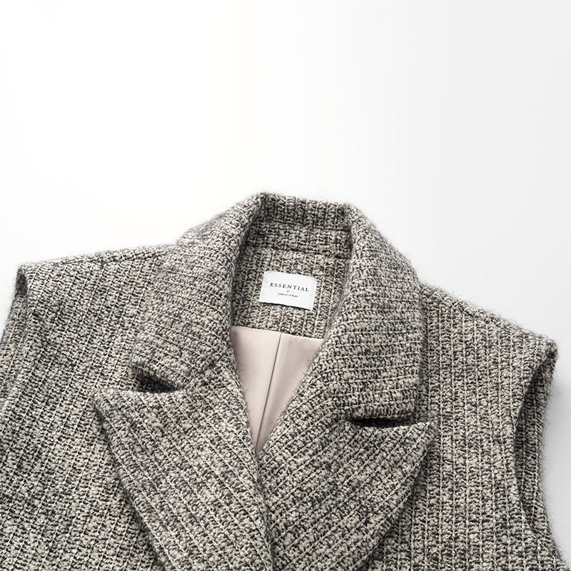 "Chelsea Citywalk." 西裝馬甲背心—Ashen Radiance