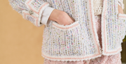 “Winter Pastel 冬日粉彩”法國彩織經典 No.14 花呢外套