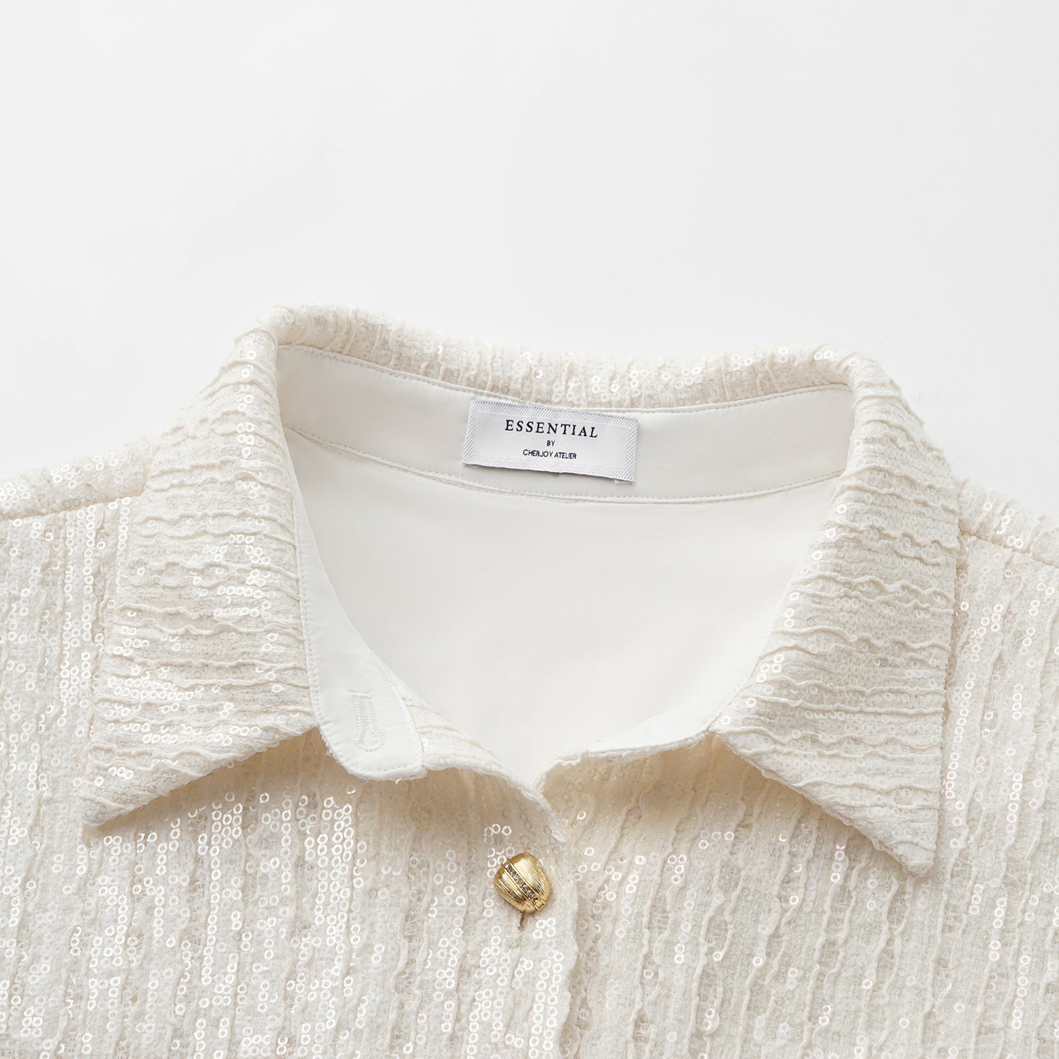 "Weekend at Monaco." 鏤花工藝亮片蕾絲連身褲—Moonlit Luster 盧卡月光