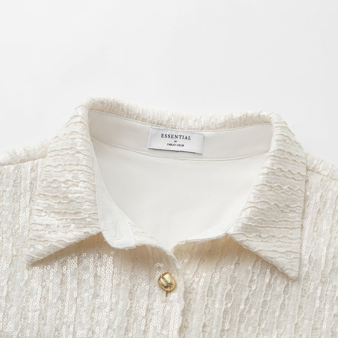 "Weekend at Monaco." 鏤花工藝亮片蕾絲連身褲—Moonlit Luster 盧卡月光