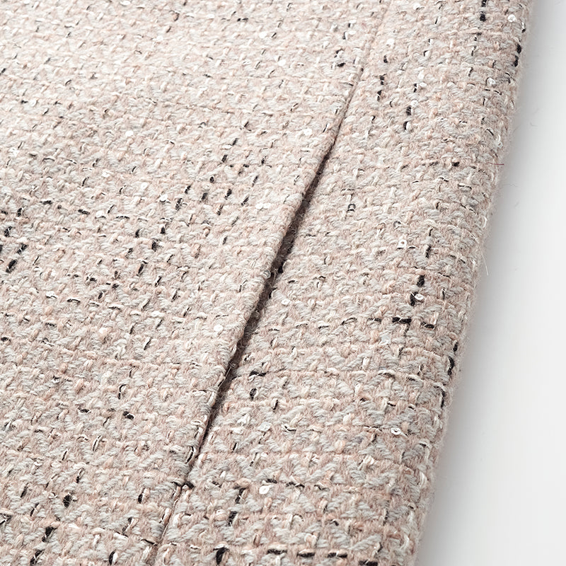 “Chelsea tea time.” 羊毛花呢A字洋裝—Antique Mirage