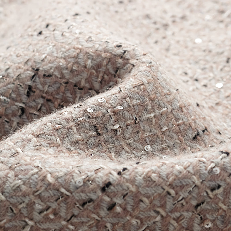 “Chelsea tea time.” 羊毛花呢A字洋裝—Antique Mirage