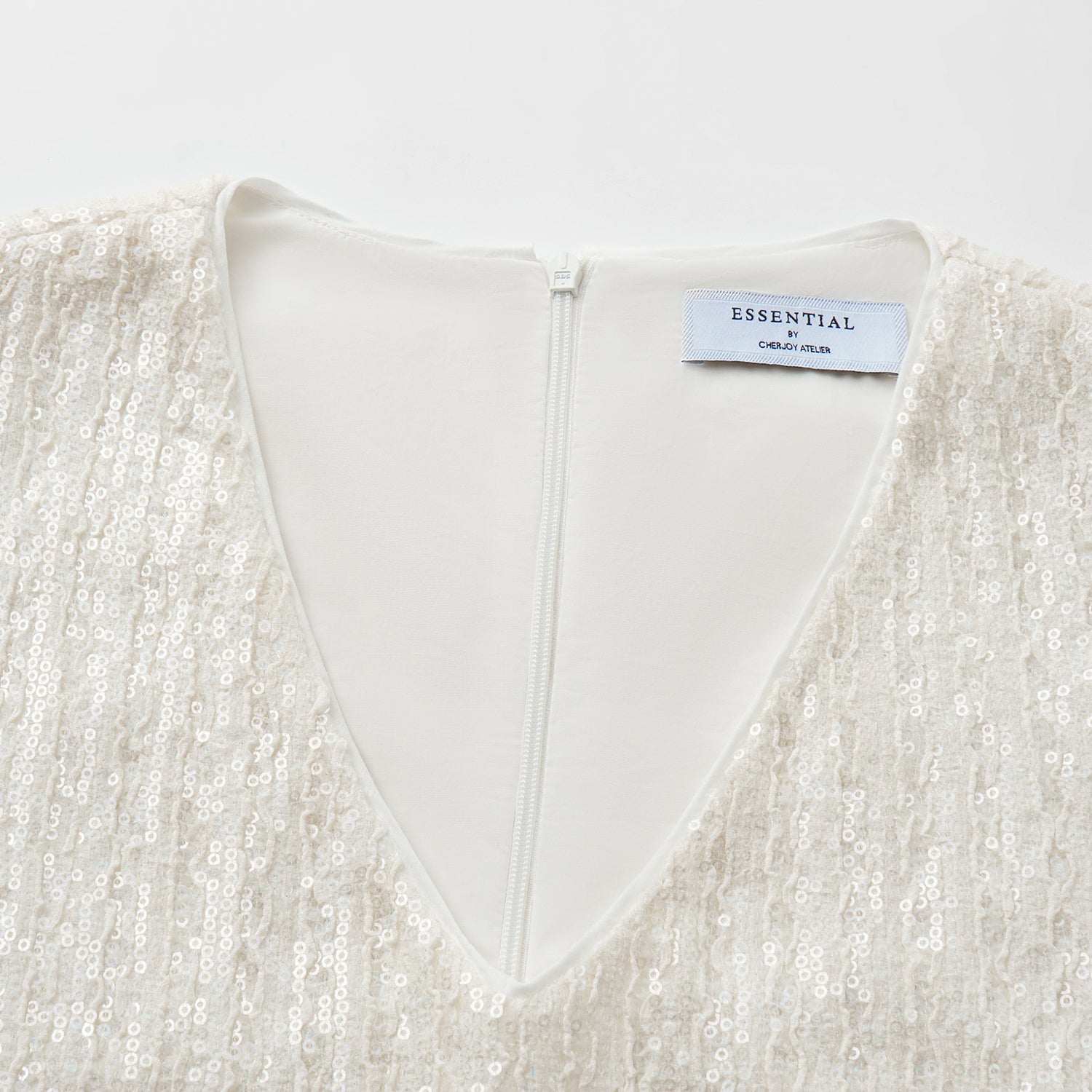 "Weekend at Monaco." 鏤花工藝亮片蕾絲洋裝—Moonlit Luster 盧卡月光