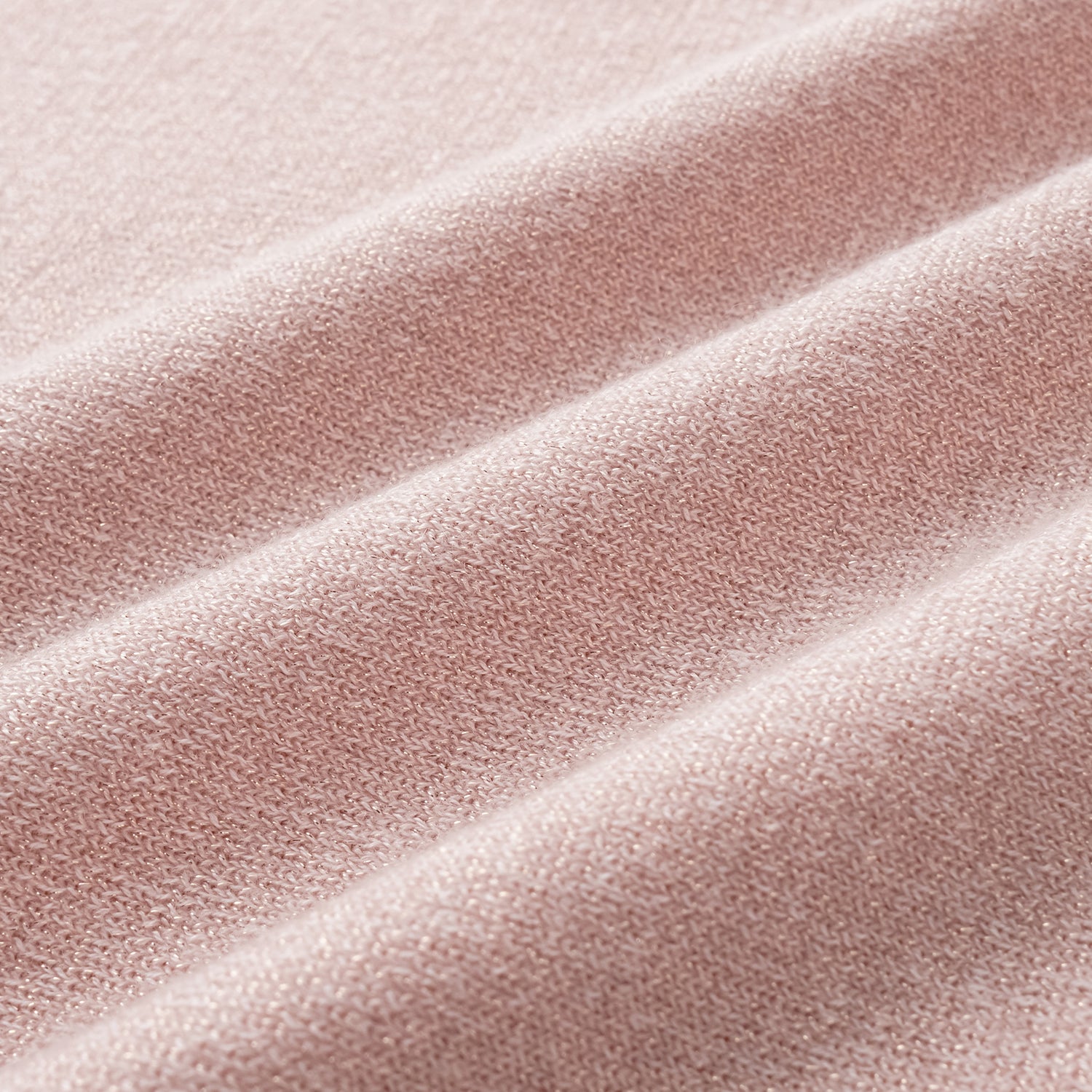 "Summer Diary" 涼感三醋酸喀什米爾針織披肩—Blush