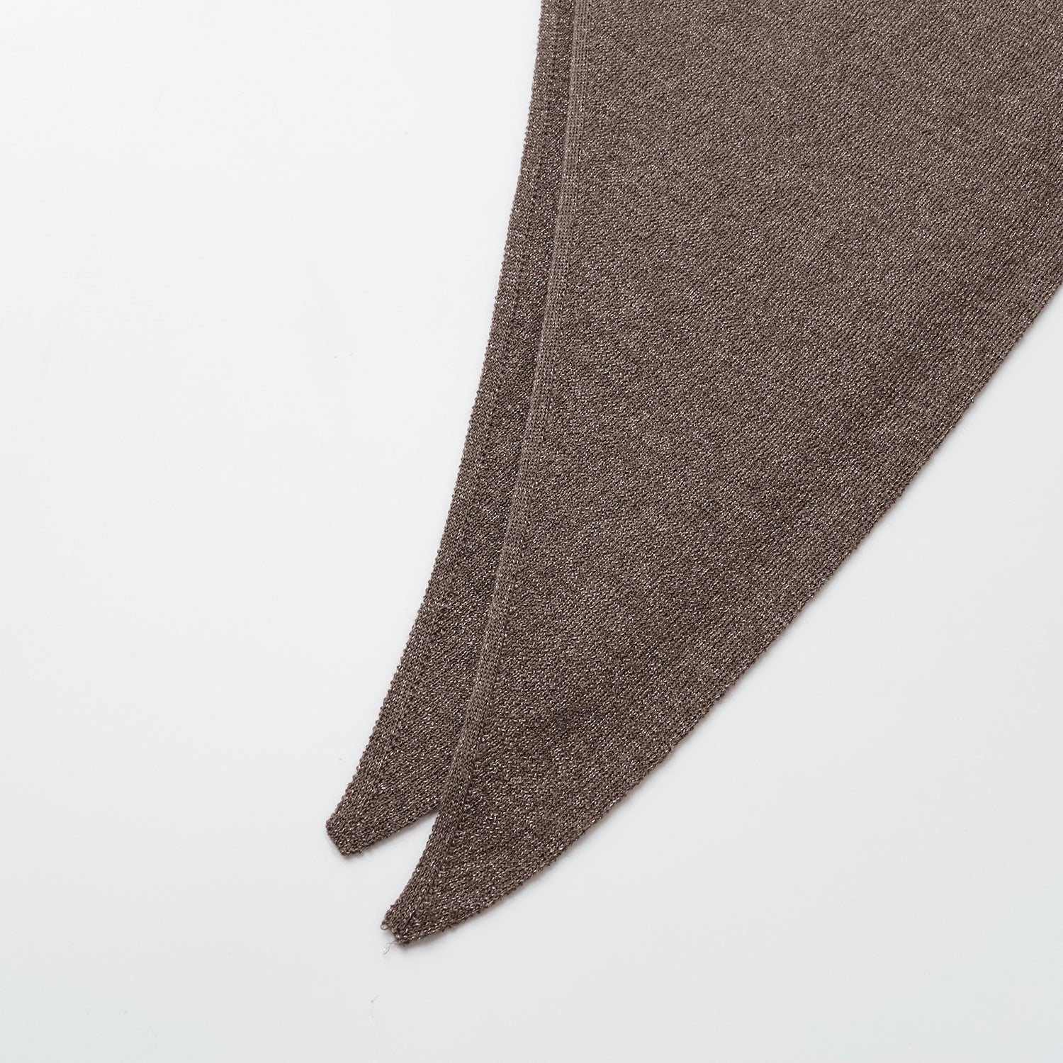 "Summer Diary" 涼感三醋酸喀什米爾針織披肩—Mocca