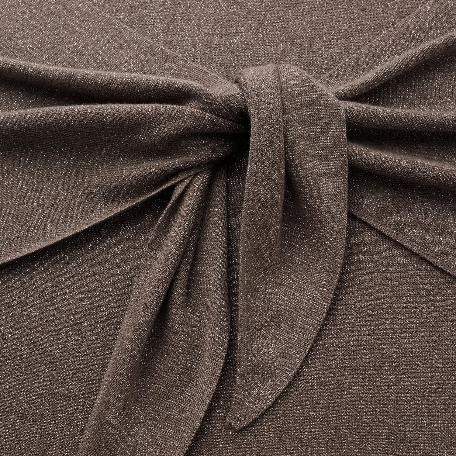 "Summer Diary" 涼感三醋酸喀什米爾針織披肩—Mocca