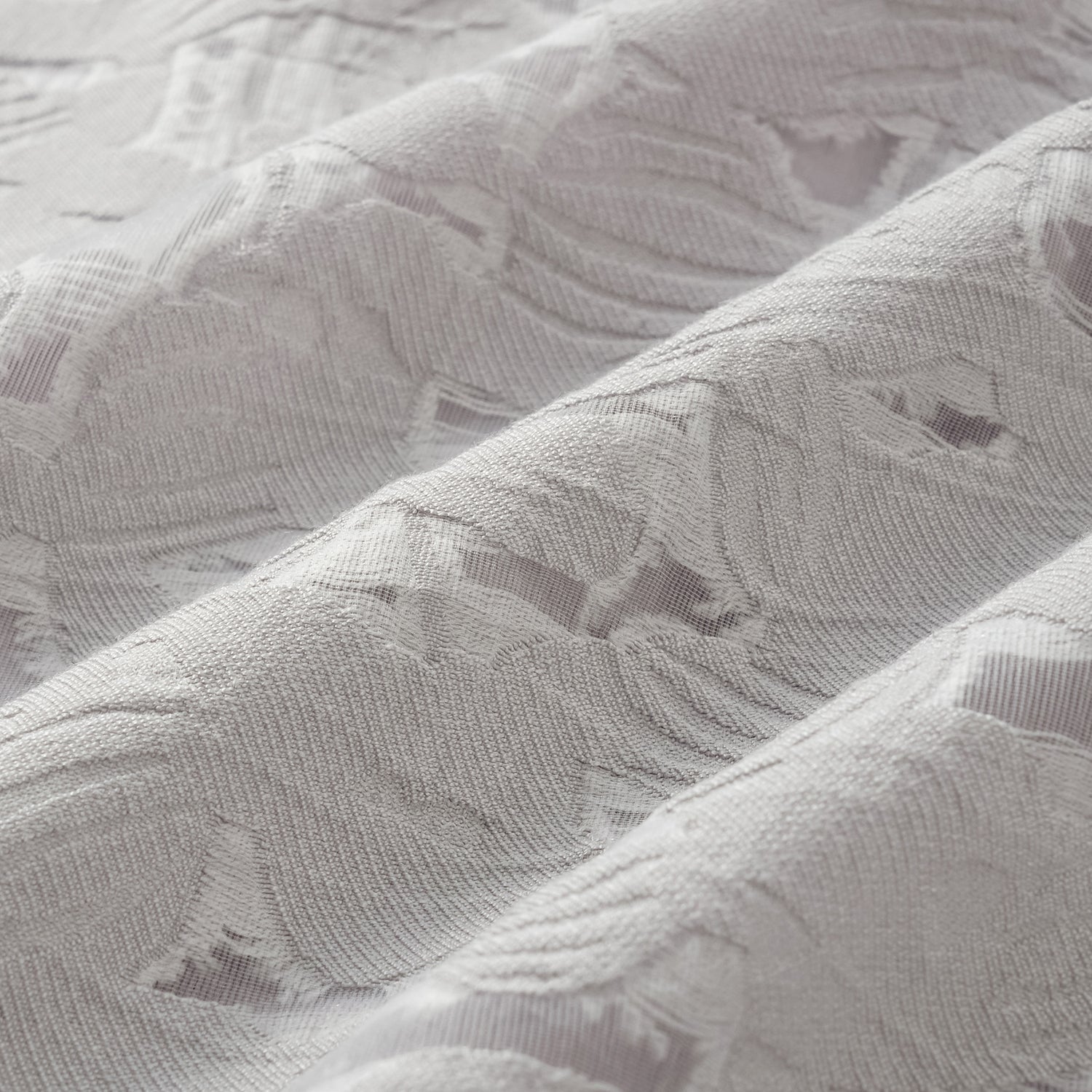 “春遊”提花連帽拉繩上衣—銀湖