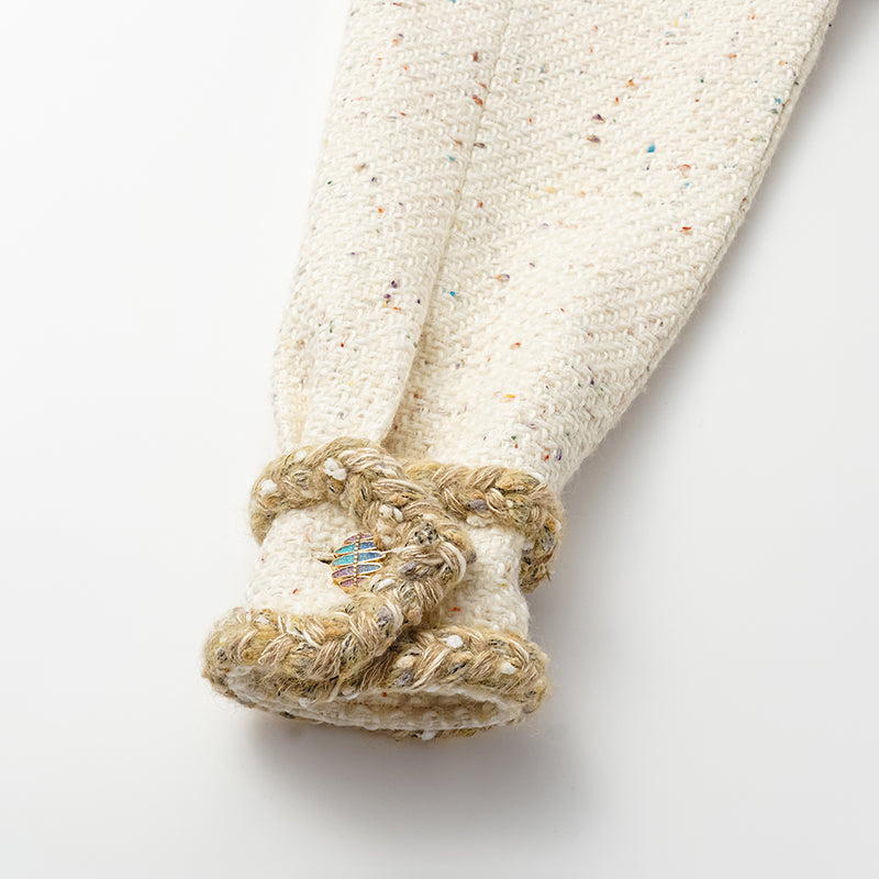 “Tokyo’Hours” Oversized花呢外套—Vanila Milk