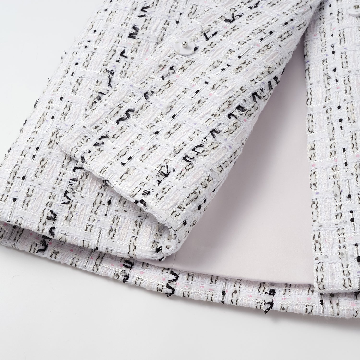 "Arcade of CherJoy Atelier." 法國夏日輕薄花呢立體剪裁馬甲背心洋裝—Celestial Ink