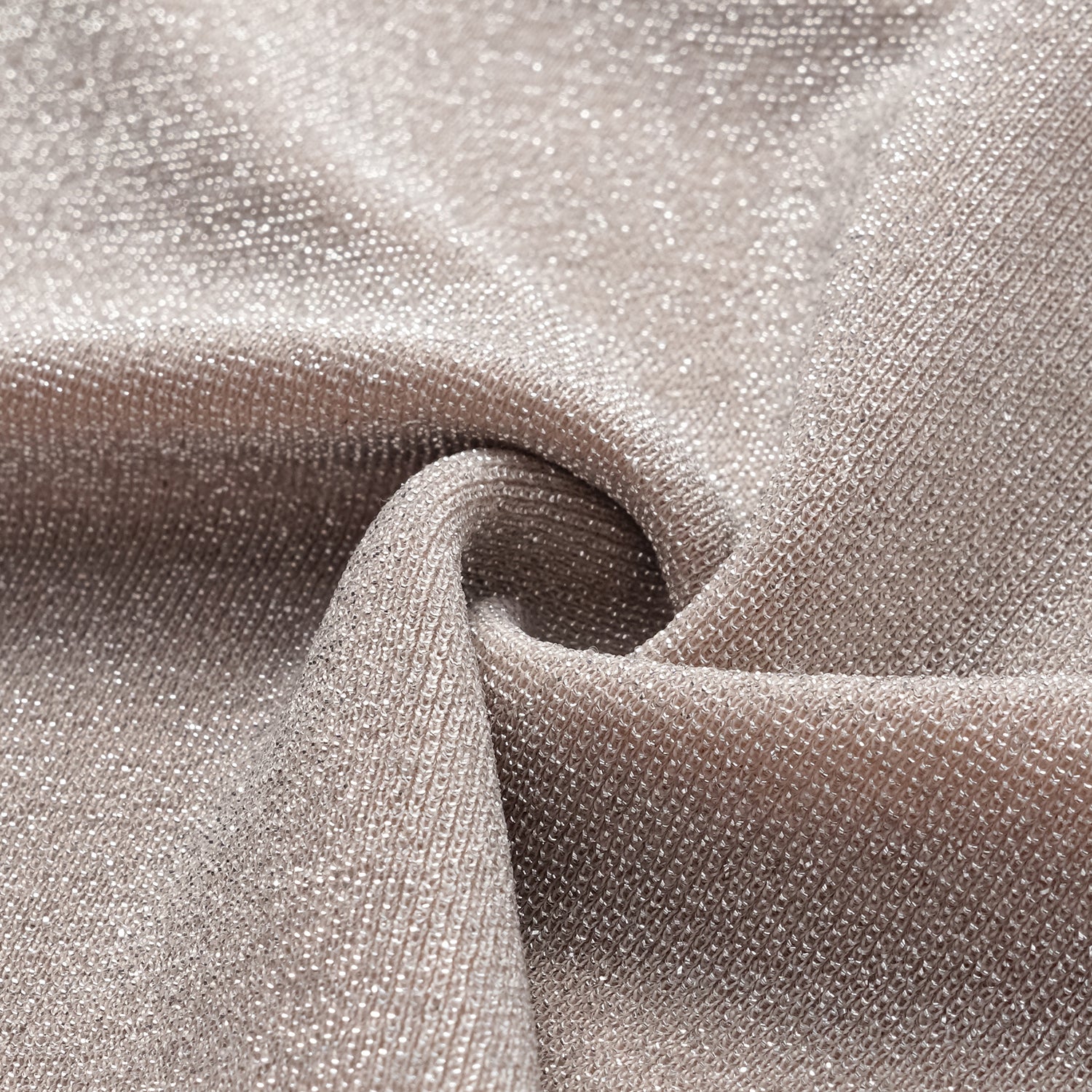 “Easy-go Chic” 銀織工藝彈性合身V領背心—Pink