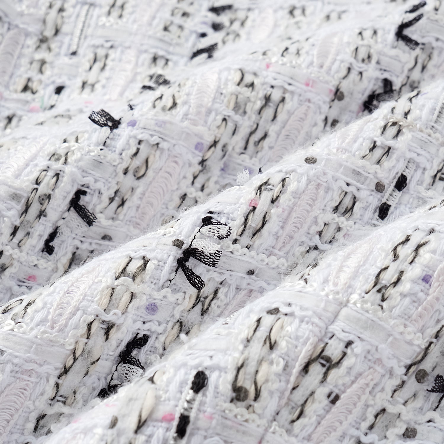 "Arcade of CherJoy Atelier." 法國夏日輕薄花呢立體剪裁馬甲背心洋裝—Celestial Ink