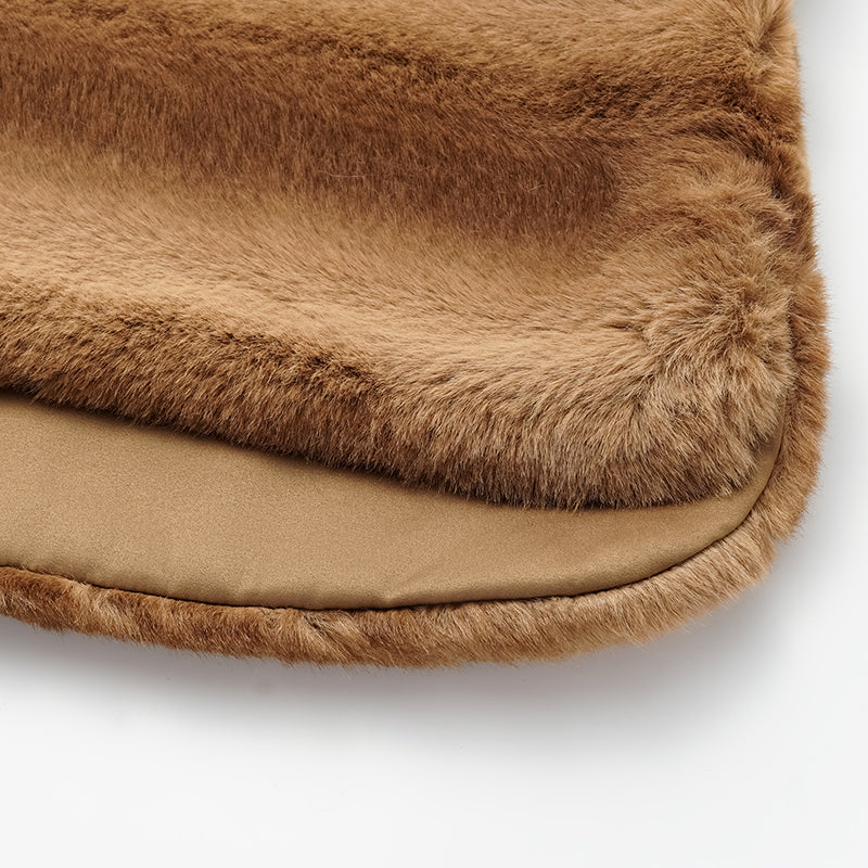 “Imperial Gala” 科技皮草國風馬甲背心—紫貂金