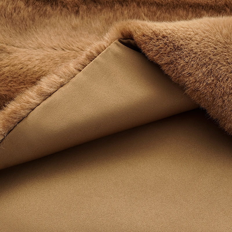 “Imperial Gala” 科技皮草國風馬甲背心—紫貂金