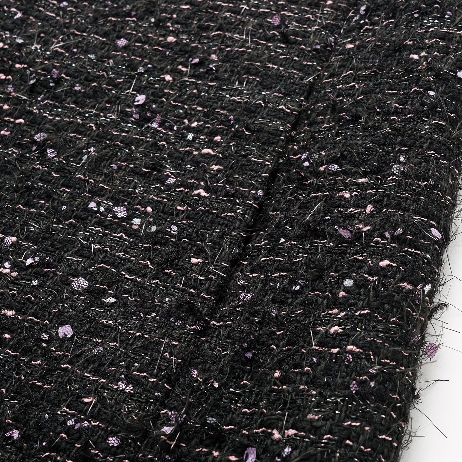 "Brunch at Ritz" Tweed A-line Dress—Hidden Pink 