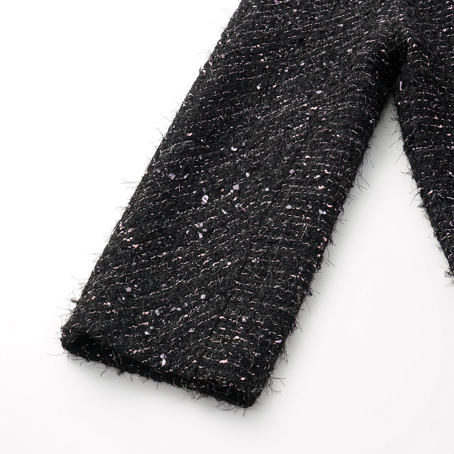 "Brunch at Ritz" Tweed Pupa Coat—Hidden Pink 