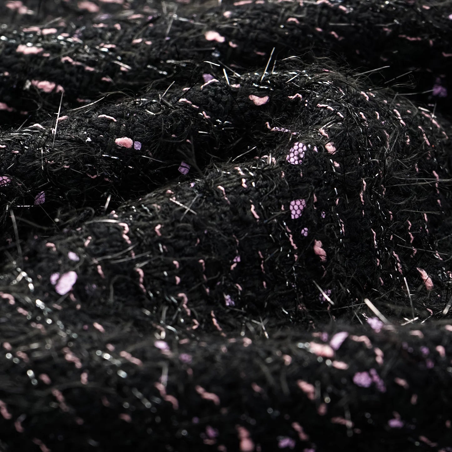 "Brunch at Ritz" Tweed Pupa Coat—Hidden Pink 