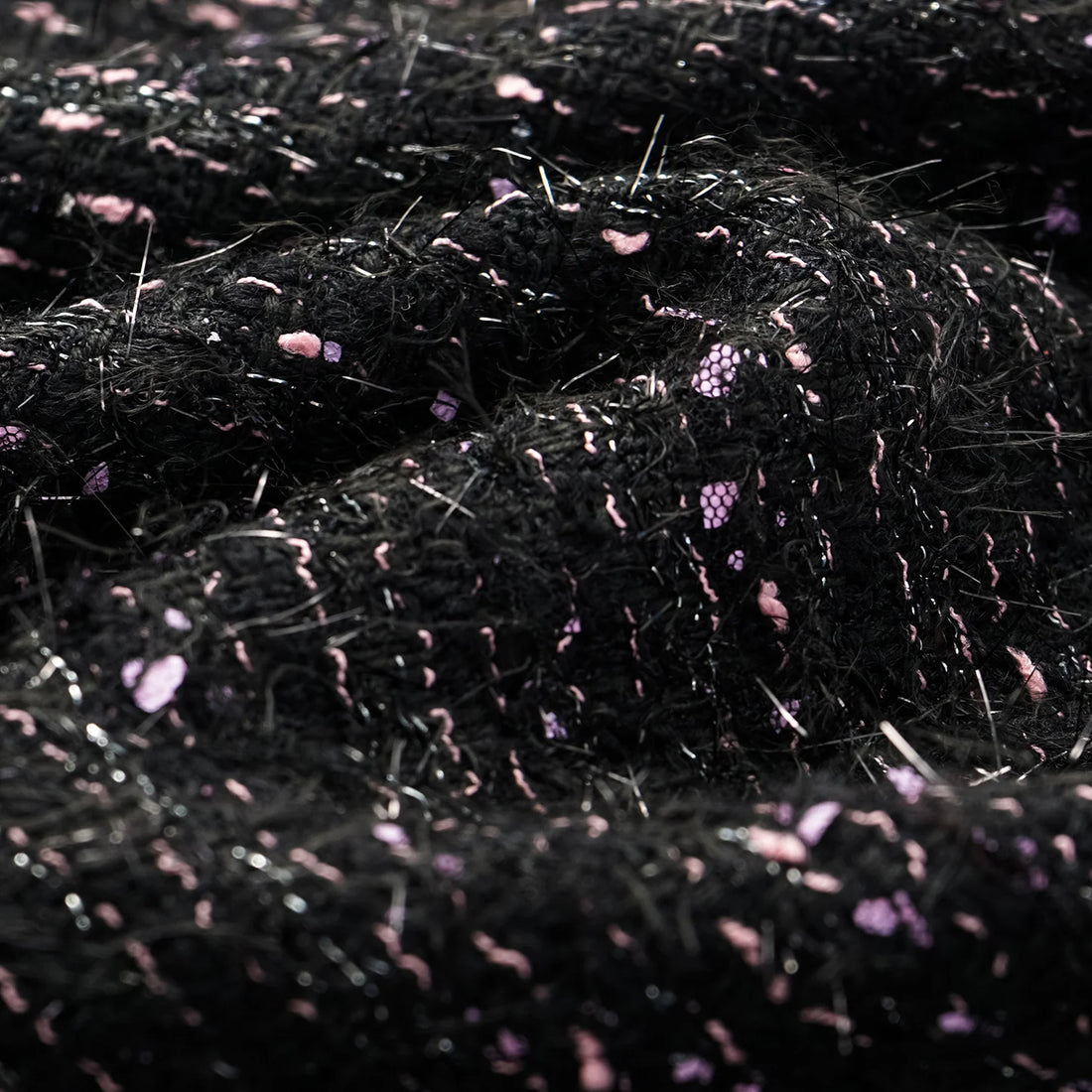 "Brunch at Ritz" Tweed Pupa Coat—Hidden Pink 