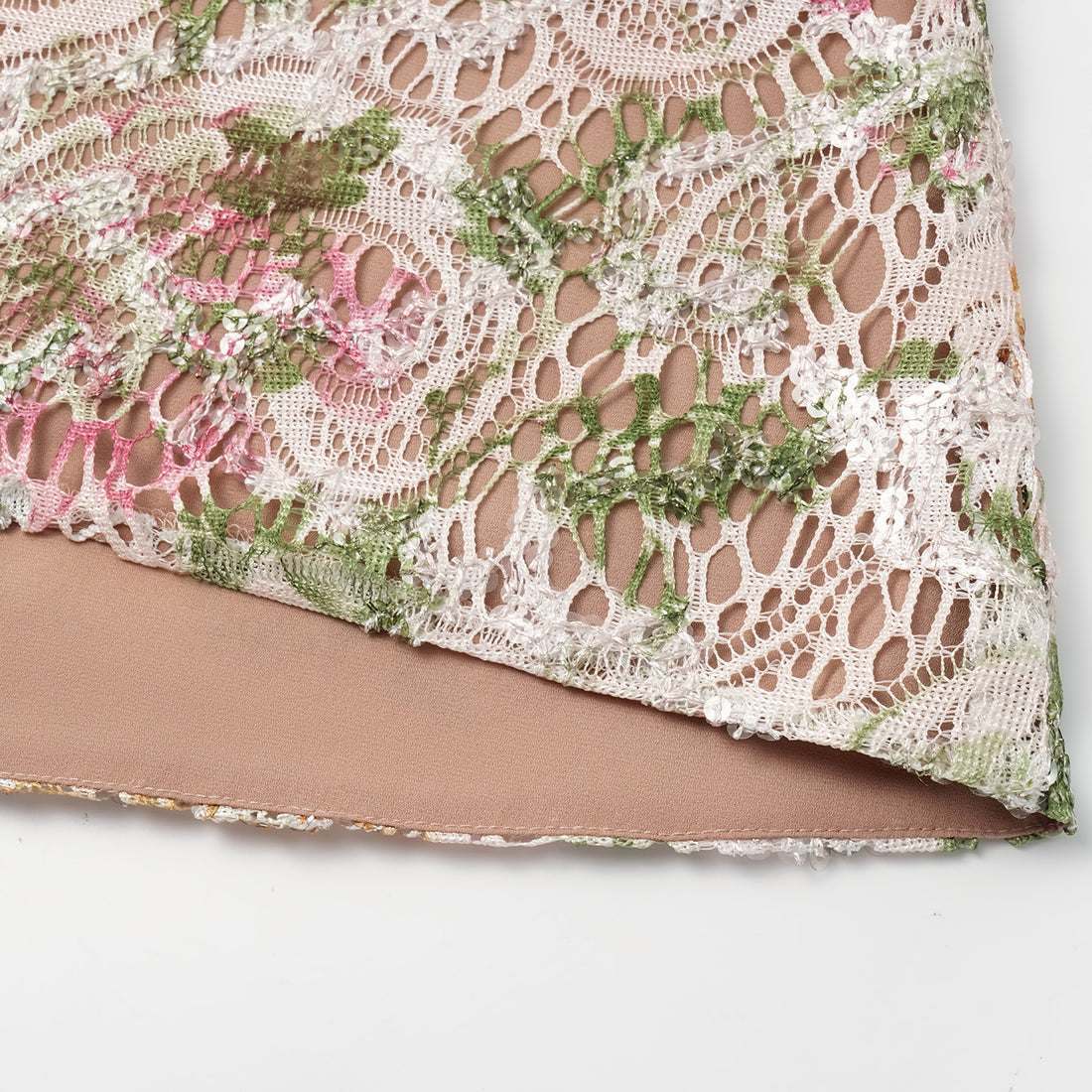 "Imperial Garden Teatime" Italian luxury embroidered lace vest - Chunxi Whisper