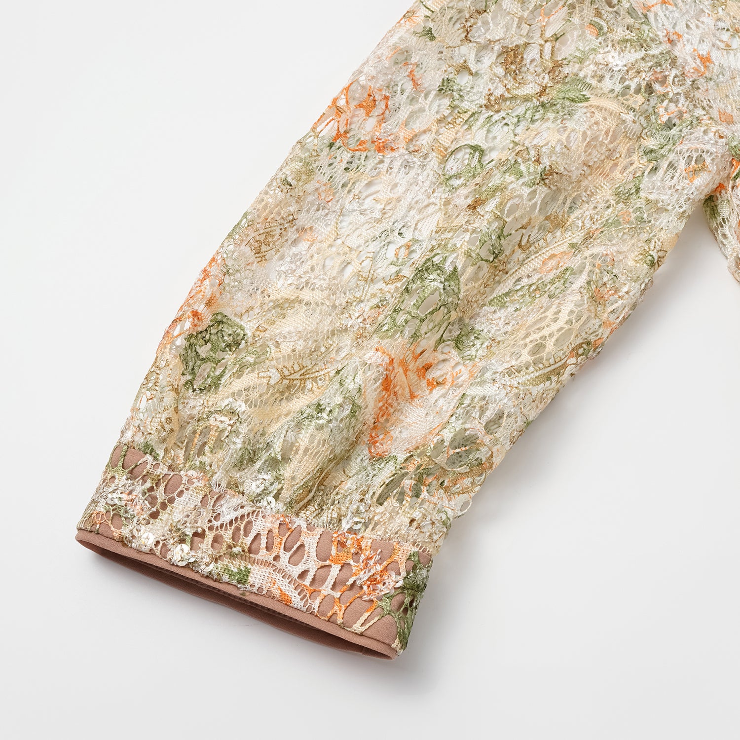 "Imperial Garden Teatime" 義大利奢華畫繡蕾絲開衫—茶野絮語