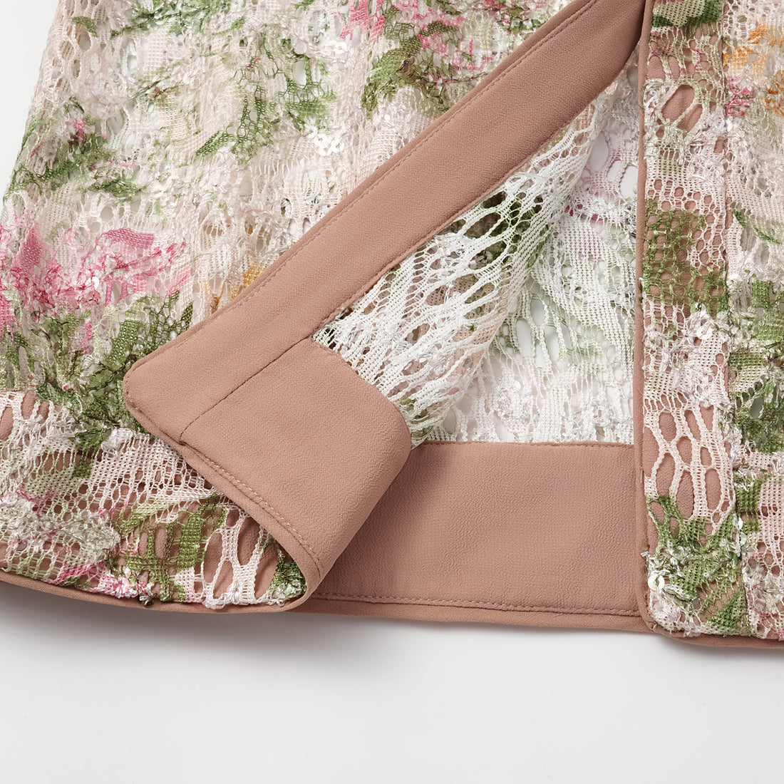 "Imperial Garden Teatime" Italian luxury embroidered lace cardigan - Chunxi whisper