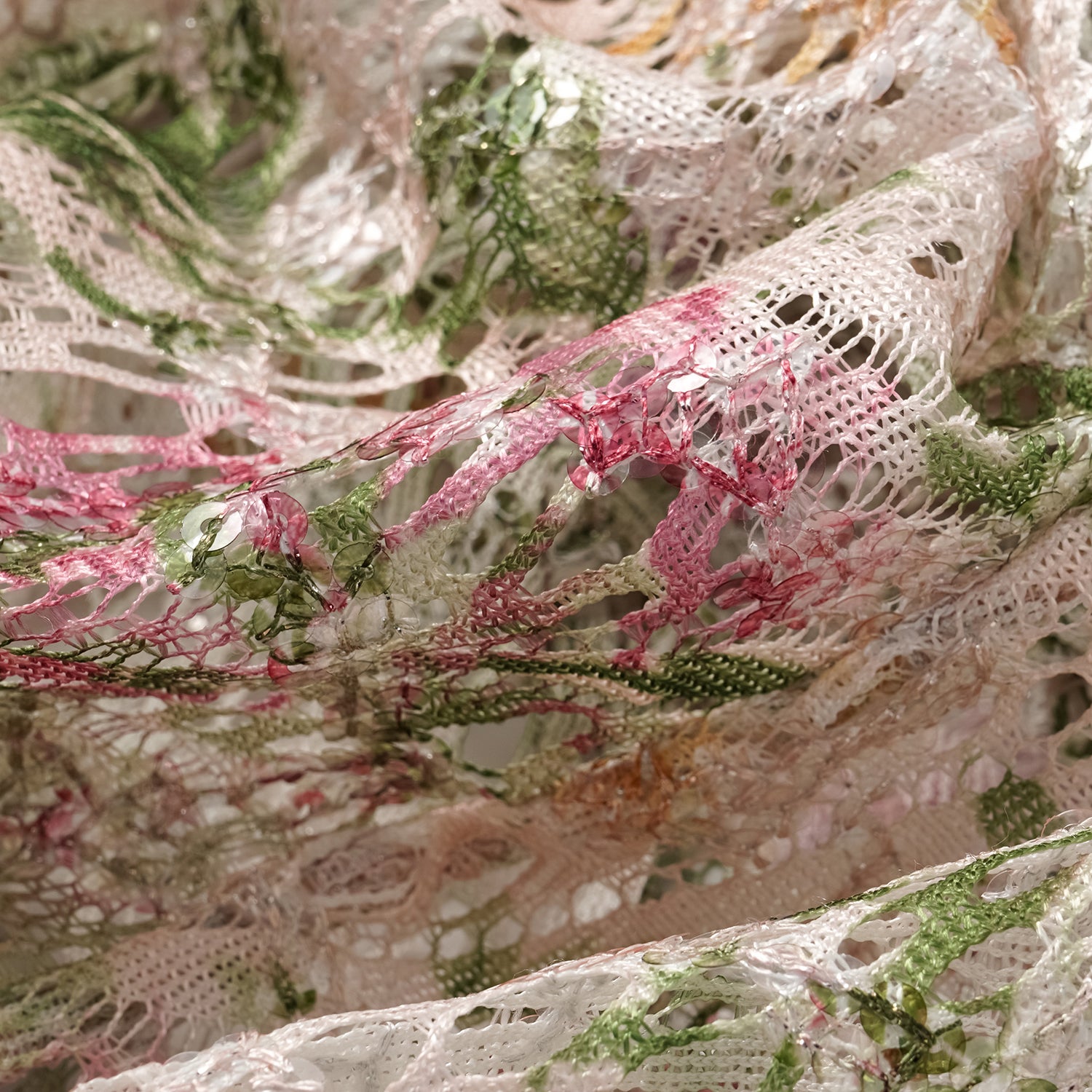 "Imperial Garden Teatime" 義大利奢華畫繡蕾絲開衫—春曦呢喃