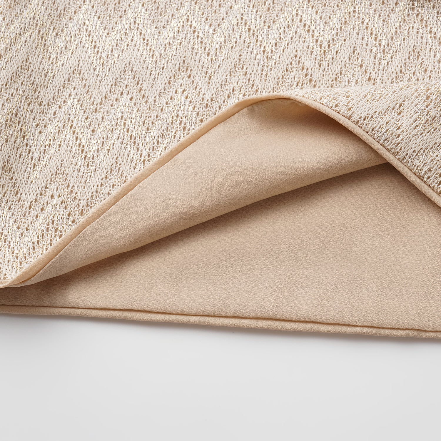 “Summer Diary”義大利Chevron山形金縷織紋針織短褲—Isle Breeze沙嶼暖風