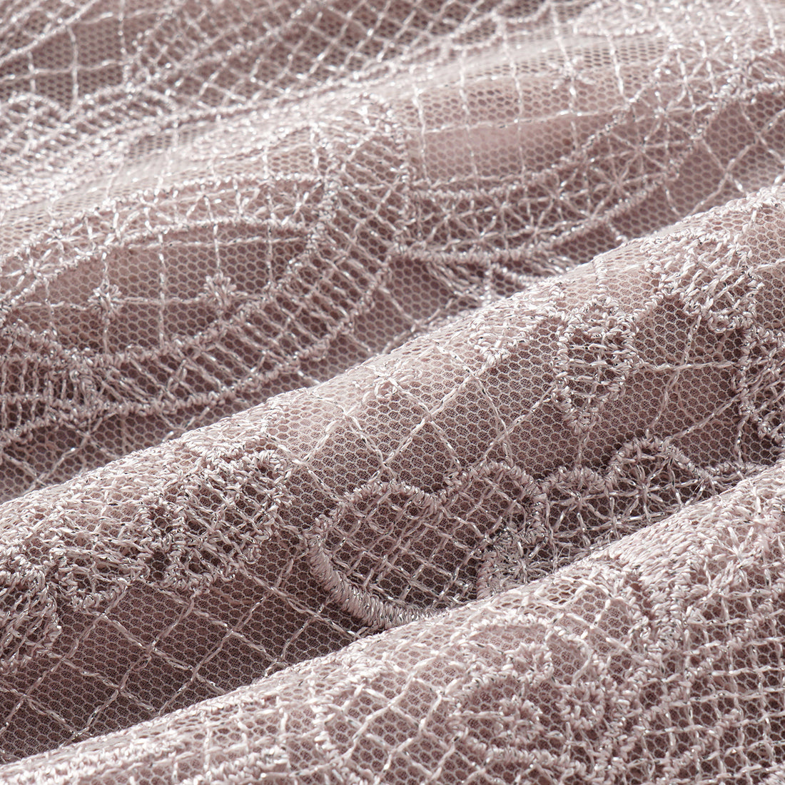 “Weekend At Monaco."鏤雕浮紋織花蕾絲短褲—Misty Rose薄霧玫瑰