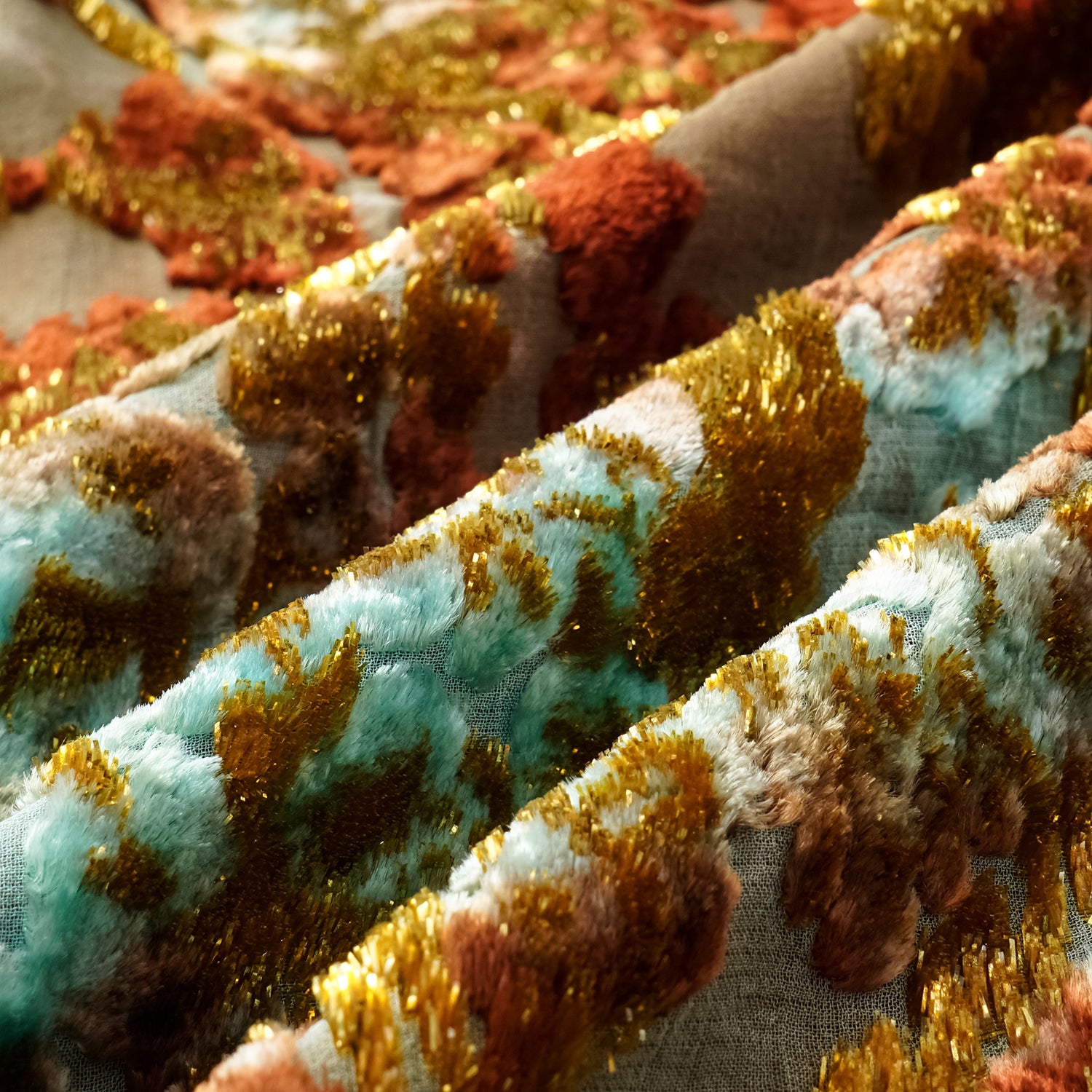 "Imperial Garden Teatime" Silk Velvet Chinese Style Vest - Cuiyan 